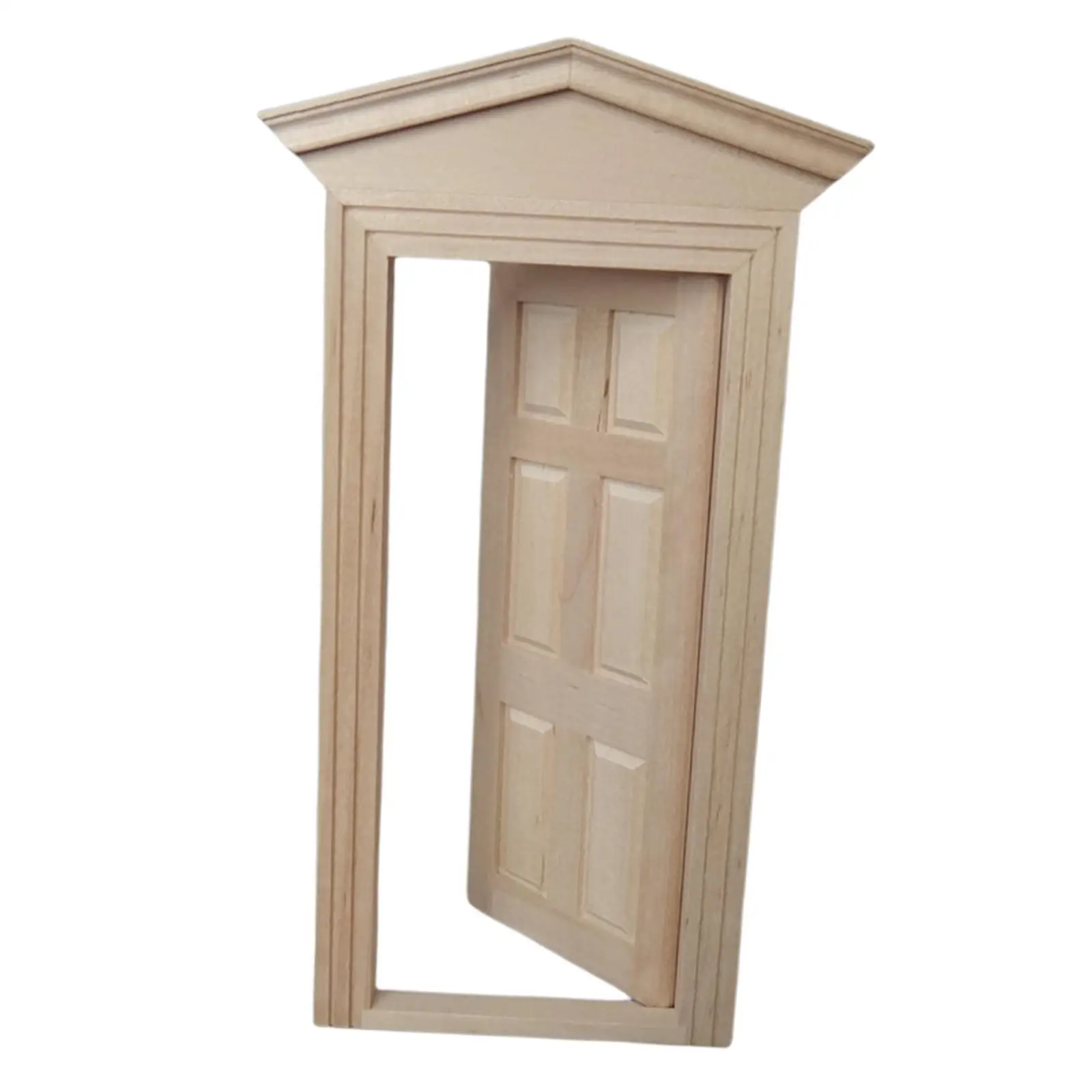 Dollhouse Miniature Door Unpainted Decoration Accessories Wooden Doors for 3-6 Years Old Kids
Dollhouse Miniature Door Unpainted Decoration Accessories Wooden Doors for 3-6 Years Old Kids