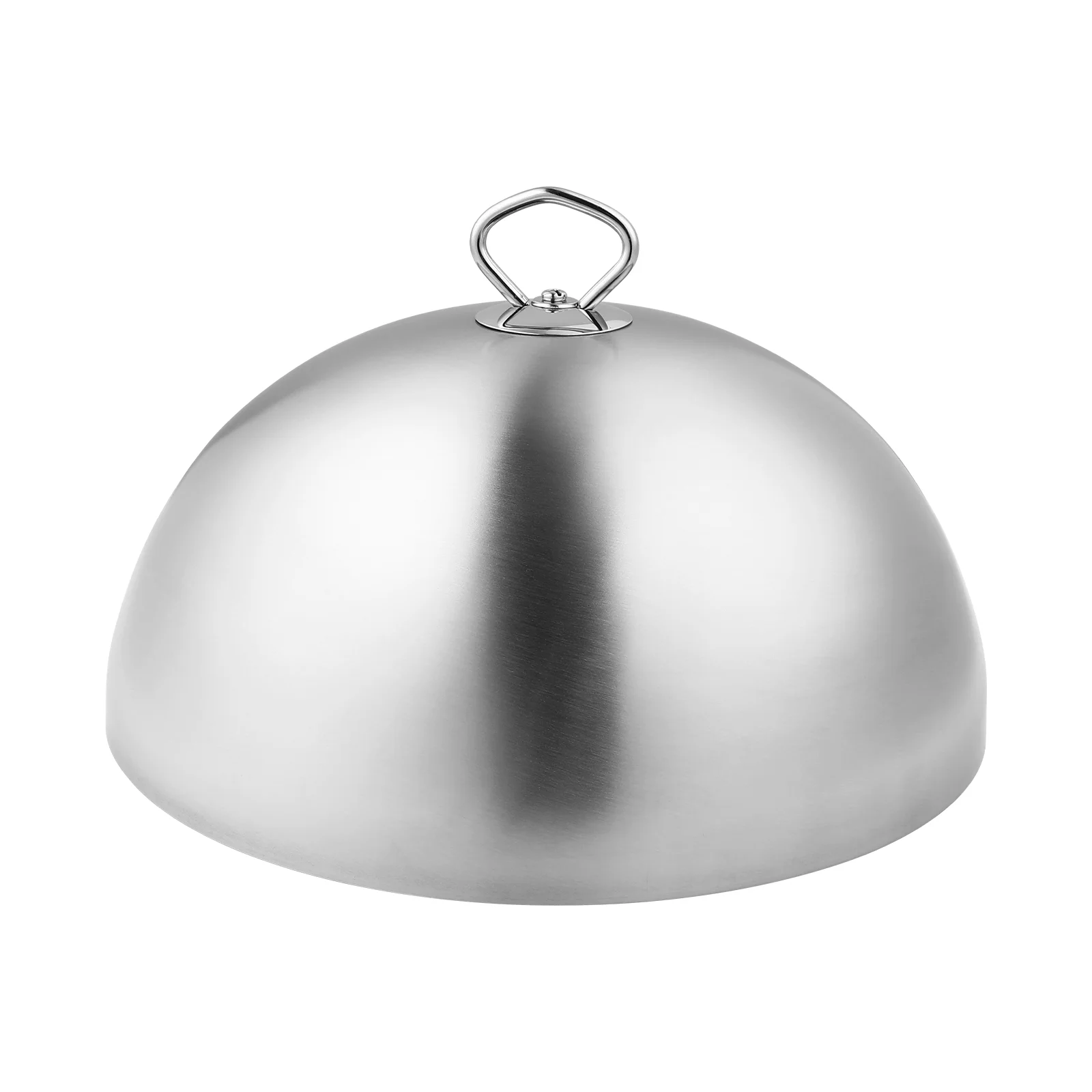 

Protective Food Cover Round Dish Protector Stainless Steel Gourmet Cheese Kitchen Steak Bell Shaped
