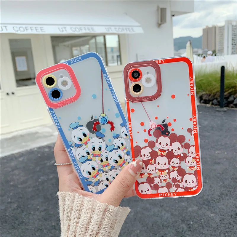 Disney Mickey Cartoon Phone Cases For iPhone 13 12 11 Pro Max Mini XR XS MAX 8 X 7 SE 2022 Girl Transparent Silicone Case Gift
Disney Mickey Cartoon Phone Cases For iPhone 13 12 11 Pro Max Mini XR XS MAX 8 X 7 SE 2022 Girl Transparent Silicone Case Gift