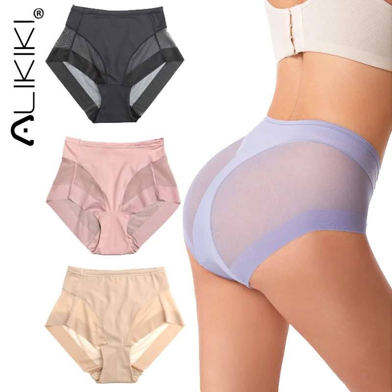 Women Mid Waist Plus Size Panties Mesh Body Shaper Panties Control Briefs Transparent Underwear Slimming Belly Underpants
Women Mid Waist Plus Size Panties Mesh Body Shaper Panties Control Briefs Transparent Underwear Slimming Belly Underpants
