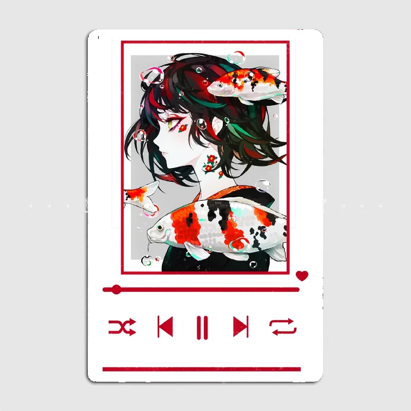 Anime Girl Aesthetic anime Otaku Music player Theme Metal Tin Sign Truck Indoor Outdoor Home Bar Coffee Kitchen Wall Decoration
Anime Girl Aesthetic anime Otaku Music player Theme Metal Tin Sign Truck Indoor Outdoor Home Bar Coffee Kitchen Wall Decoration