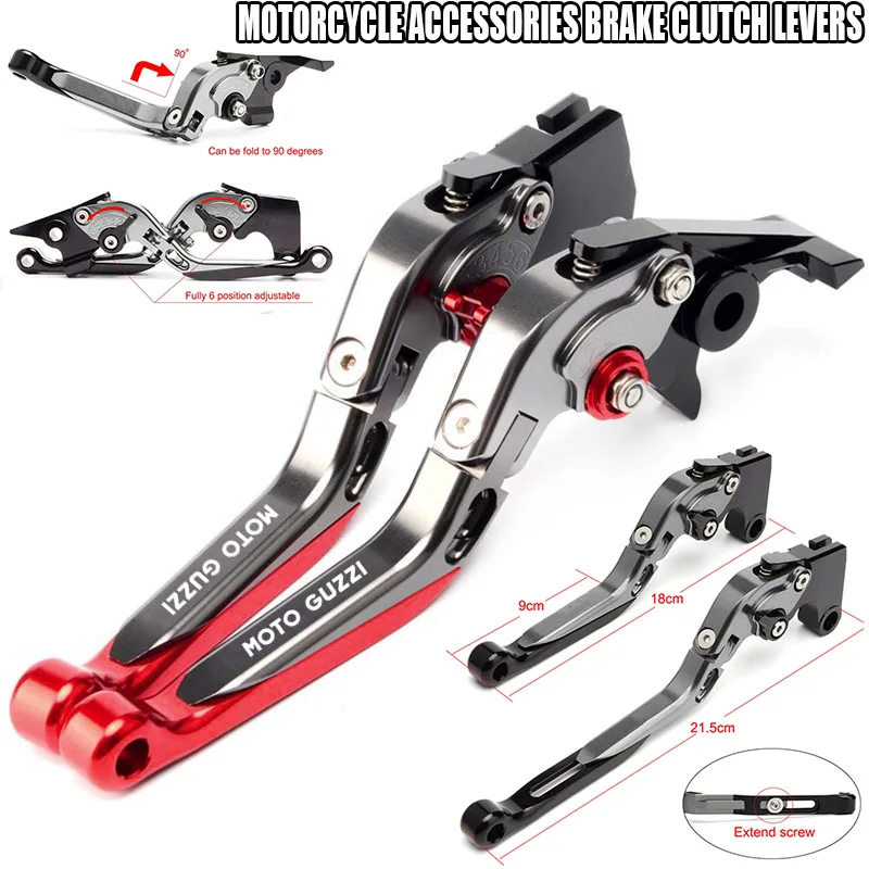 Folding Extendable Brake Clutch Levers For MOTO GUZZI V7 Stone/Special/Custom 12-18 V7 Milano/Carbon/Rough 2018 V9 Bobber/Roamer
Folding Extendable Brake Clutch Levers For MOTO GUZZI V7 Stone/Special/Custom 12-18 V7 Milano/Carbon/Rough 2018 V9 Bobber/Roamer