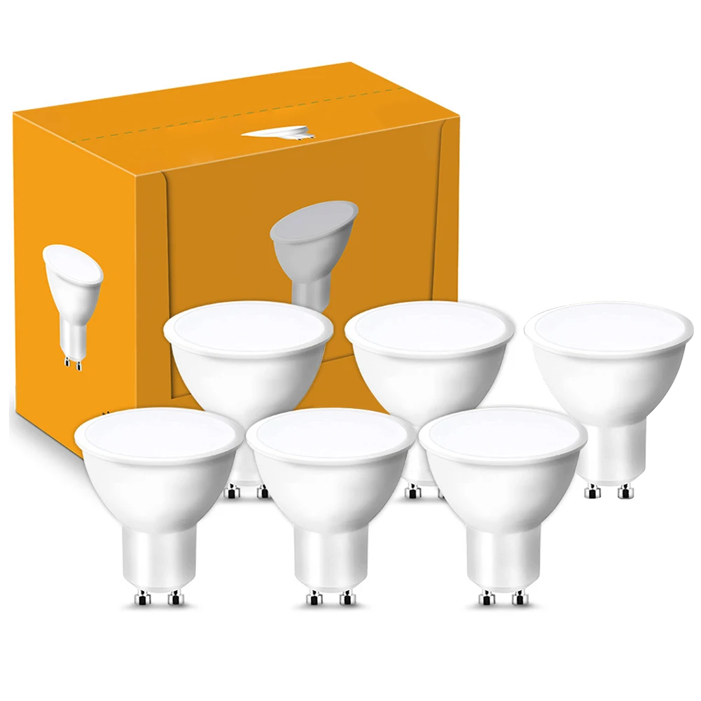 GU10 6pcs Replace AC 220-240V Halogen Energy Saving 120 Beam Angle LED Bulbs Spotlight Home Non Dimmable Easy Install 5W 3000K
GU10 6pcs Replace AC 220-240V Halogen Energy Saving 120 Beam Angle LED Bulbs Spotlight Home Non Dimmable Easy Install 5W 3000K