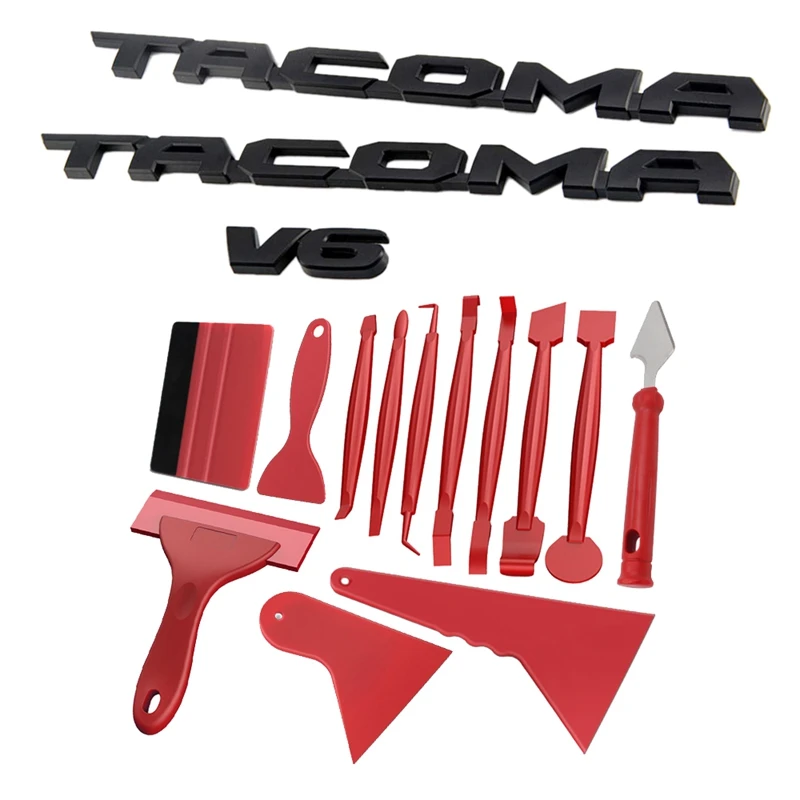 1 Set Door Letter Inserts Fender Emblem & 13 PCS Auto Car Wrap Film Tools Squeegee Scraper Kit 
1 Set Door Letter Inserts Fender Emblem & 13 PCS Auto Car Wrap Film Tools Squeegee Scraper Kit
