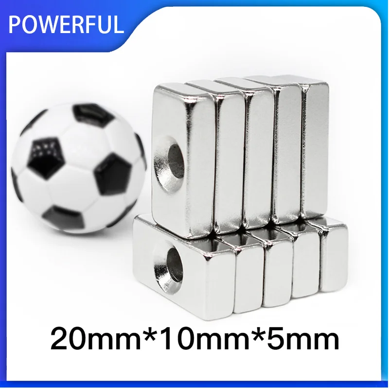2~100PCS 20x10x5-4mm Countersunk Hole 4mm Block Permanent NdFeB Magnet 20mm x 10mm x 5mm-4 Rare Earth Strong Magnet 20*10*5-4
2~100PCS 20x10x5-4mm Countersunk Hole 4mm Block Permanent NdFeB Magnet 20mm x 10mm x 5mm-4 Rare Earth Strong Magnet 20*10*5-4
