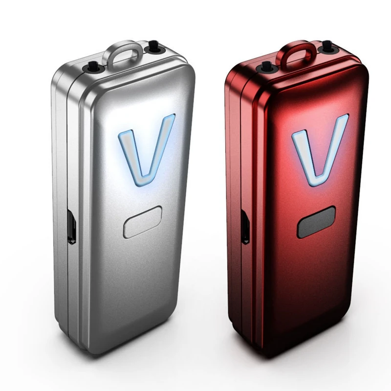 HAEGER 2 Pcs Personal Wearable Air Purifier Necklace Mini Portable Air Freshener Ionizer Negative Ion Generator, Silver & Red
HAEGER 2 Pcs Personal Wearable Air Purifier Necklace Mini Portable Air Freshener Ionizer Negative Ion Generator, Silver & Red