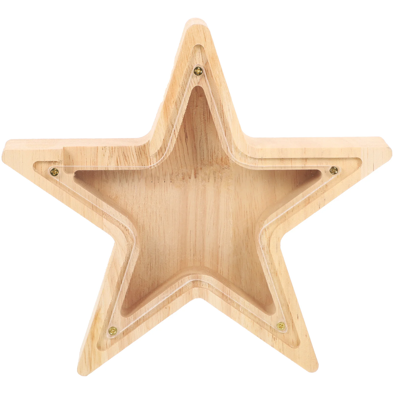 Bank Piggy Money Wooden Star Boxpot Saving Adornment Shape Decoration Table Storage Keepsake Stylish Gift Jar Change Decorative
Bank Piggy Money Wooden Star Boxpot Saving Adornment Shape Decoration Table Storage Keepsake Stylish Gift Jar Change Decorative