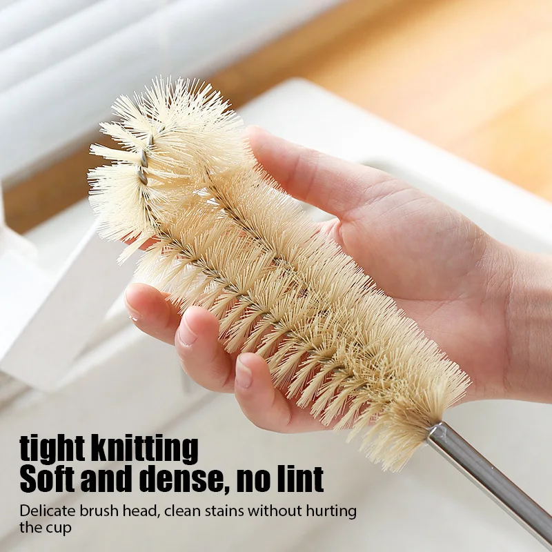 Wooden Long Handle Bottle Cleaning Brush Kitchen Cleaning Tool Drink Wineglass Bottle Glass Cup Scrubber Cleaning Brush
Wooden Long Handle Bottle Cleaning Brush Kitchen Cleaning Tool Drink Wineglass Bottle Glass Cup Scrubber Cleaning Brush