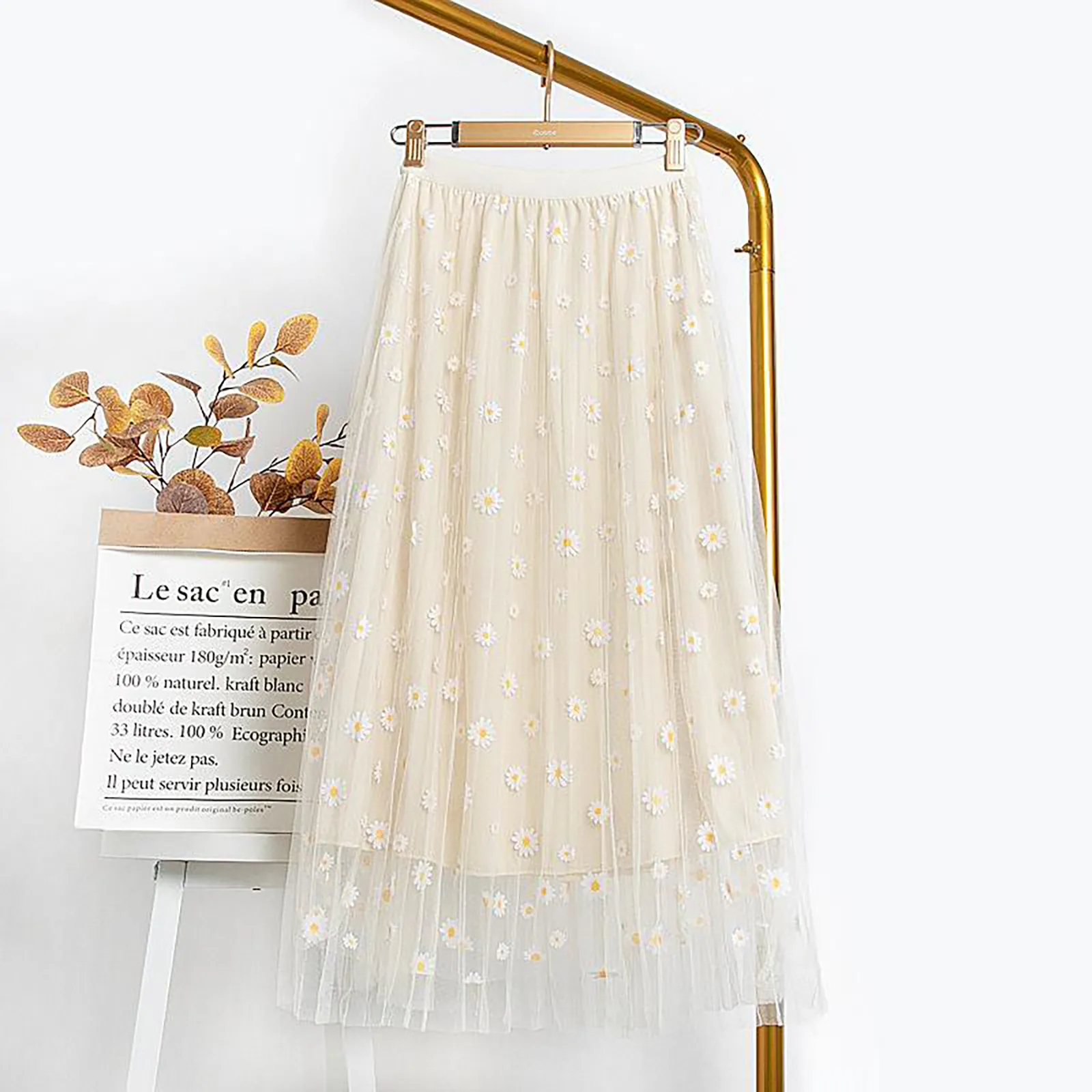 Skirt Floral Elastic Swing A-LineTulle Mesh Waist Overlay Pleated Women Big Skirt Plaid Pleated Skirt
Skirt Floral Elastic Swing A-LineTulle Mesh Waist Overlay Pleated Women Big Skirt Plaid Pleated Skirt