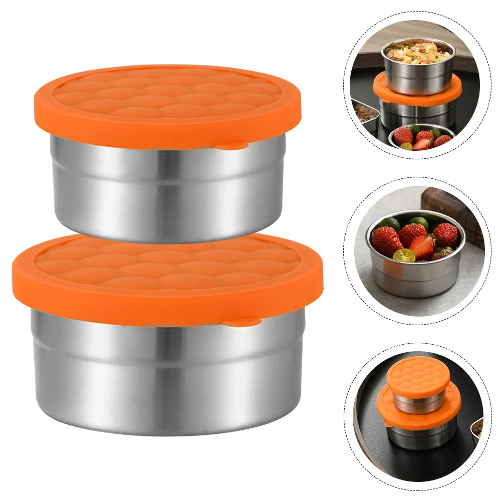 2Pcs Convenient Portable Multi-function Box Stainless Steel Box Meal Container for Outdoor Daily School
2Pcs Convenient Portable Multi-function Box Stainless Steel Box Meal Container for Outdoor Daily School
