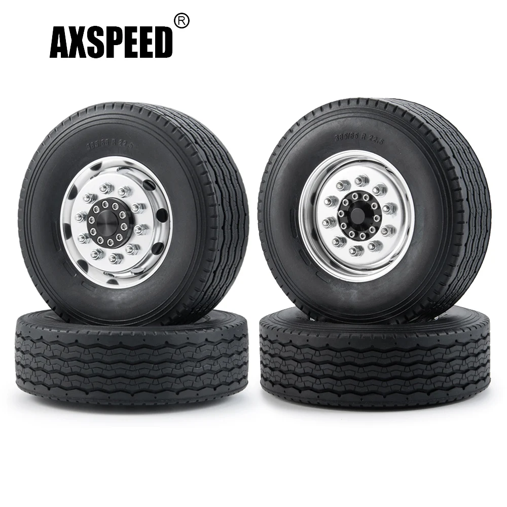 Передние колесные диски AXSPEED Beadlock из металлического сплава с шириной 28 мм, набор резиновых шин для Tamiya 1/14, деталь модели трактора грузовика
Передние колесные диски AXSPEED Beadlock из металлического сплава с шириной 28 мм, набор резиновых шин для Tamiya 1/14, деталь модели трактора грузовика