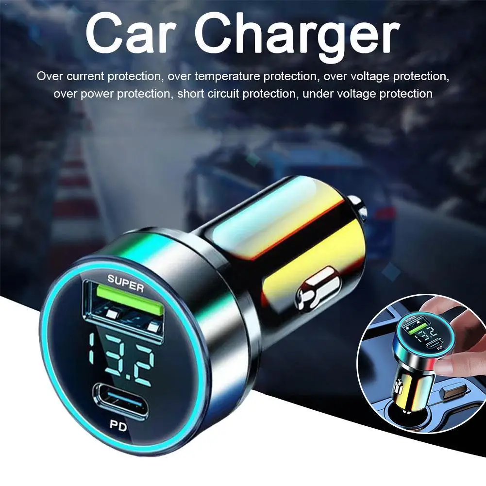 20W Car Charger Fast Charging Quick Charger QC PD 3.0 For iPhone 14 USB Car Charger For Samsung Laptops Tablets D5J8
20W Car Charger Fast Charging Quick Charger QC PD 3.0 For iPhone 14 USB Car Charger For Samsung Laptops Tablets D5J8