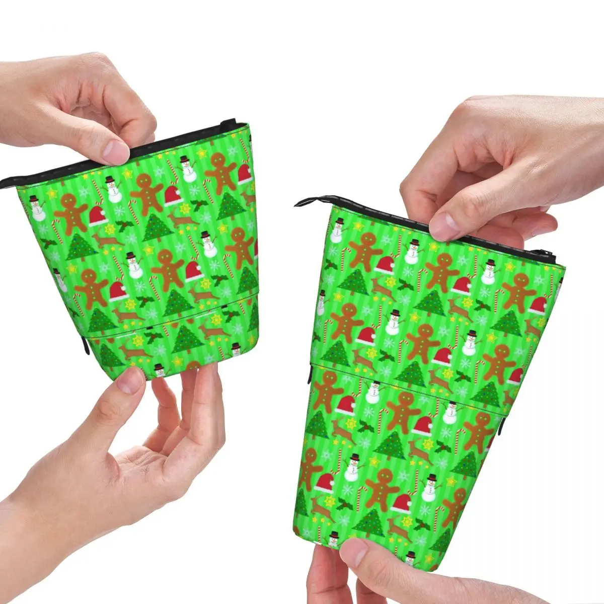 Christmas Tree Fold Pencil Case Holiday Print Girls Boys Vintage Standing Pencil Box College Pen Pouch
Christmas Tree Fold Pencil Case Holiday Print Girls Boys Vintage Standing Pencil Box College Pen Pouch