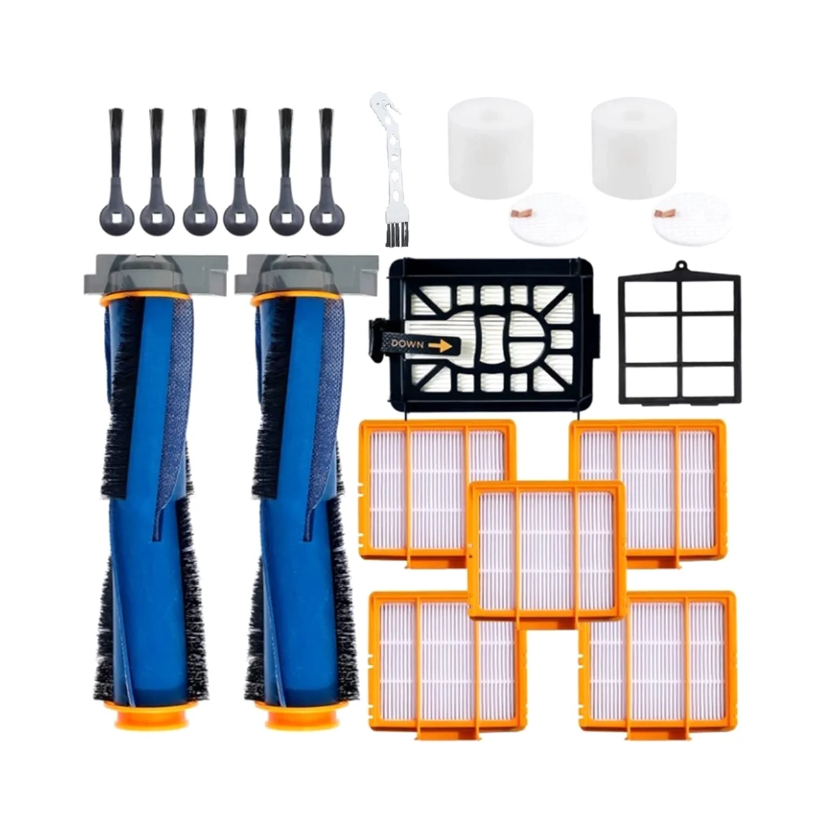 for AI AV2501S AV2501AE RV2502AE RV2520AOUS AV2510AOUS Accessories Kit Brushes HEPA Filters
for AI AV2501S AV2501AE RV2502AE RV2520AOUS AV2510AOUS Accessories Kit Brushes HEPA Filters