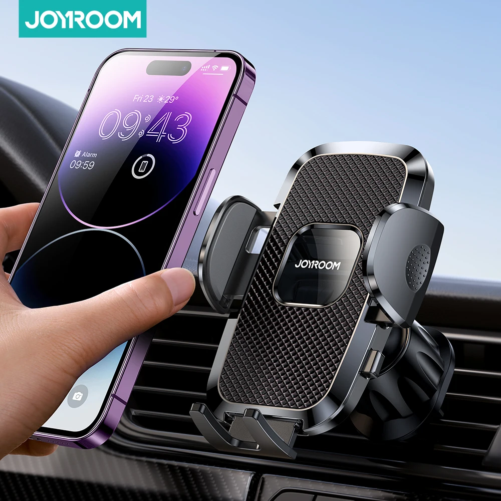 

Joyroom Dashboard Phone Holder for Car 360° Widest View 9in Flexible Long Arm Universal Handsfree Auto Windshield Air Vent Mount