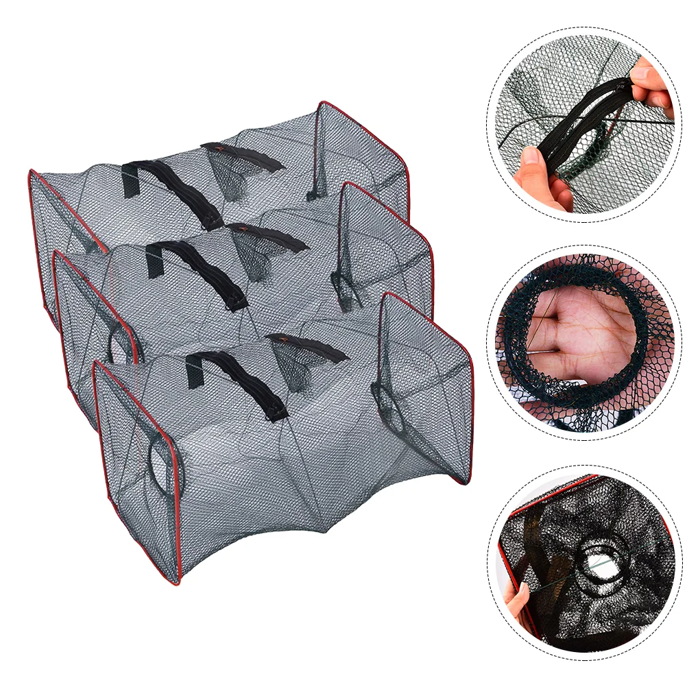 Net Traps Crab Fishing Collapsible Crawfish Cast Shrimp Fish Lobster Nets Bait Crayfish Mesh Crabs Bluenylon Baitfish Casting
Net Traps Crab Fishing Collapsible Crawfish Cast Shrimp Fish Lobster Nets Bait Crayfish Mesh Crabs Bluenylon Baitfish Casting