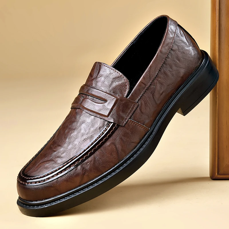 Spring New Brand Genuine Leather Casual Shoes Loafer Shoes Men Italian Party Shoes for Men Wedding Men Shoes Formal Dress Shoes
Spring New Brand Genuine Leather Casual Shoes Loafer Shoes Men Italian Party Shoes for Men Wedding Men Shoes Formal Dress Shoes