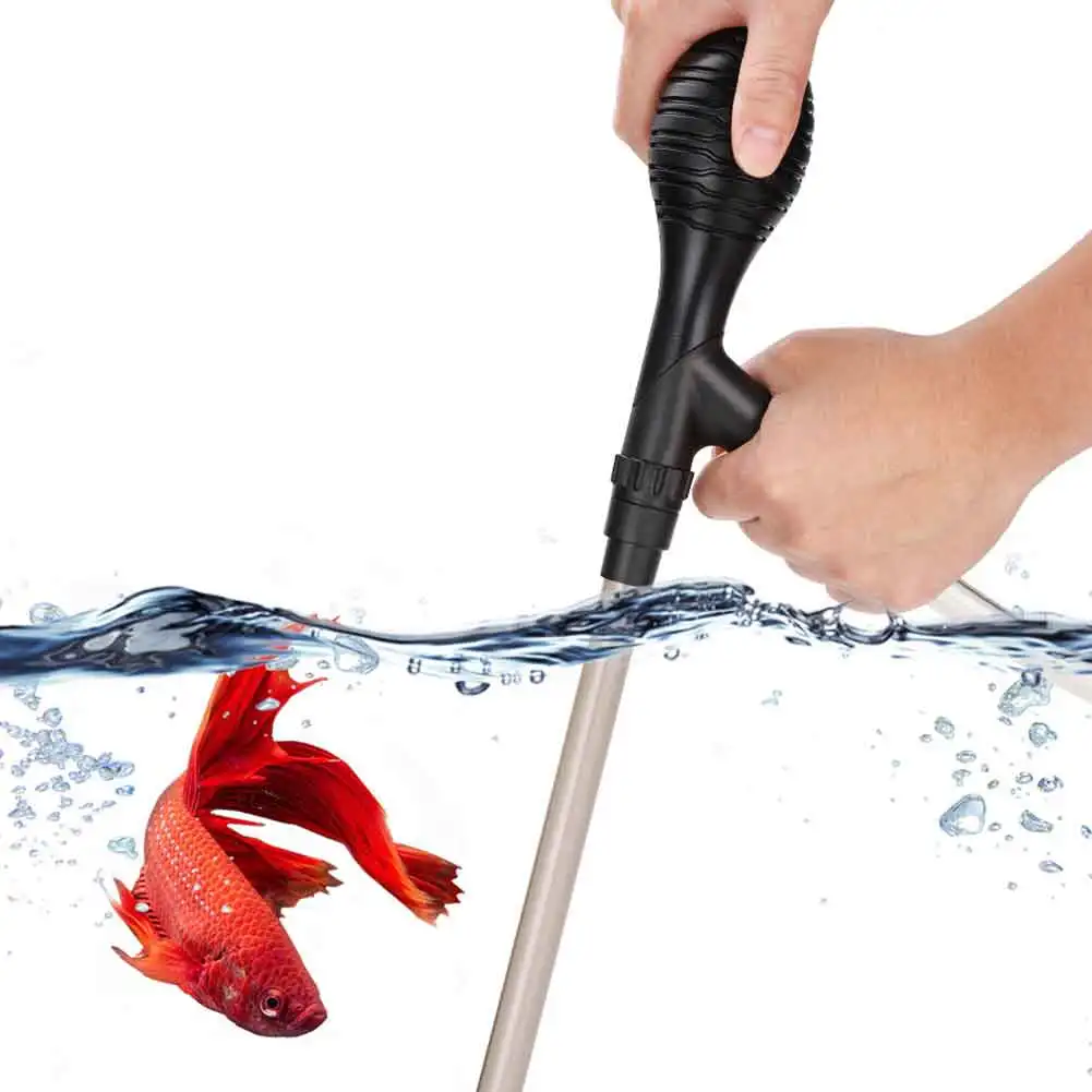 Fish Tank Water Changer With Lengthened Hose Aquarium Siphon Vacuum Cleaner Aquarium Cleaning Tool For Water Changing
Fish Tank Water Changer With Lengthened Hose Aquarium Siphon Vacuum Cleaner Aquarium Cleaning Tool For Water Changing
