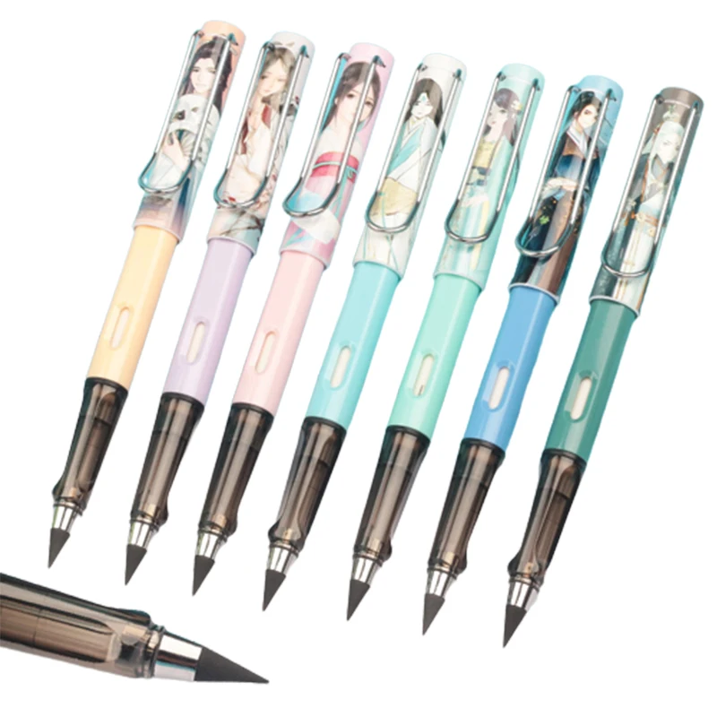 20Pcs Cartoon Cute Eternal Pencil Constantly Writing Endless HB Pencils Wear-resistant Animation For Primary School Students
20Pcs Cartoon Cute Eternal Pencil Constantly Writing Endless HB Pencils Wear-resistant Animation For Primary School Students
