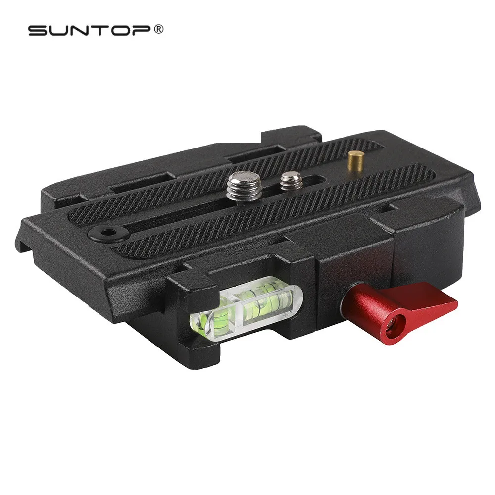 SUNTOP P200 Universal Quick Release Plate for Manfrotto 501 500AH 701HDV 503HDV Q5 577 Tripod Head Stabilizer Rail Equipment
SUNTOP P200 Universal Quick Release Plate for Manfrotto 501 500AH 701HDV 503HDV Q5 577 Tripod Head Stabilizer Rail Equipment