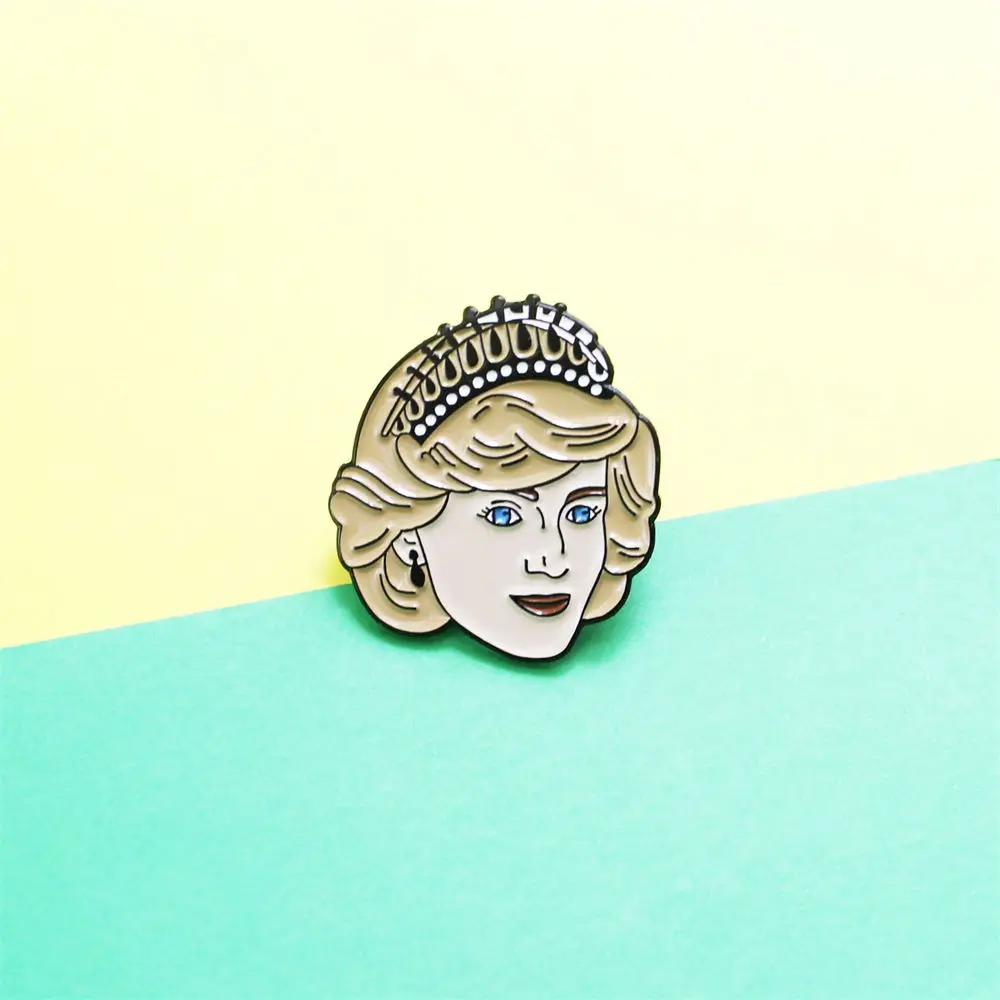 GATTVICT Respect Princess Diana Crown Lapel Pin Fashion Beautiful Women Bag Brooch Badge Accessories Christmas Jewelry New In
GATTVICT Respect Princess Diana Crown Lapel Pin Fashion Beautiful Women Bag Brooch Badge Accessories Christmas Jewelry New In