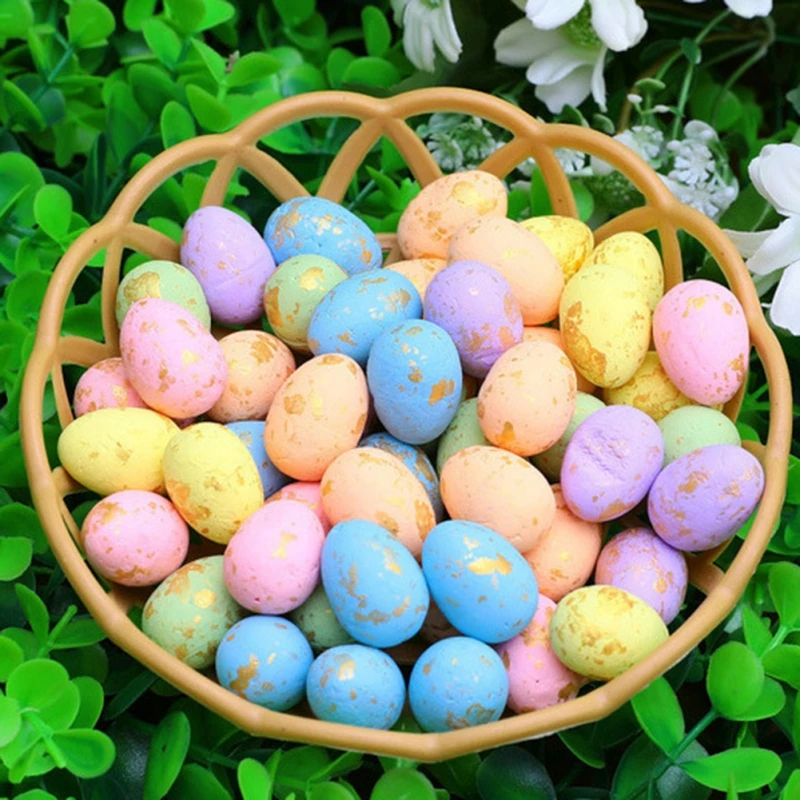 6/12/50pcs DIY Hand-painted Colorful Eggs Easter Foam Bird Eggs Set with Basket Wreath Decoration Kids Gifts Easter Party Favor
6/12/50pcs DIY Hand-painted Colorful Eggs Easter Foam Bird Eggs Set with Basket Wreath Decoration Kids Gifts Easter Party Favor
