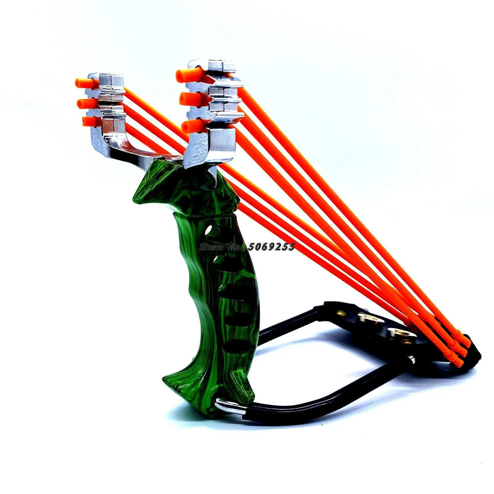 2022 Powerful Slingshot With Rubber Bands Folding Wrist Slingshot Outdoor Black Gold Hunting Slingshot Shooting Steel Balls Tool
2022 Powerful Slingshot With Rubber Bands Folding Wrist Slingshot Outdoor Black Gold Hunting Slingshot Shooting Steel Balls Tool