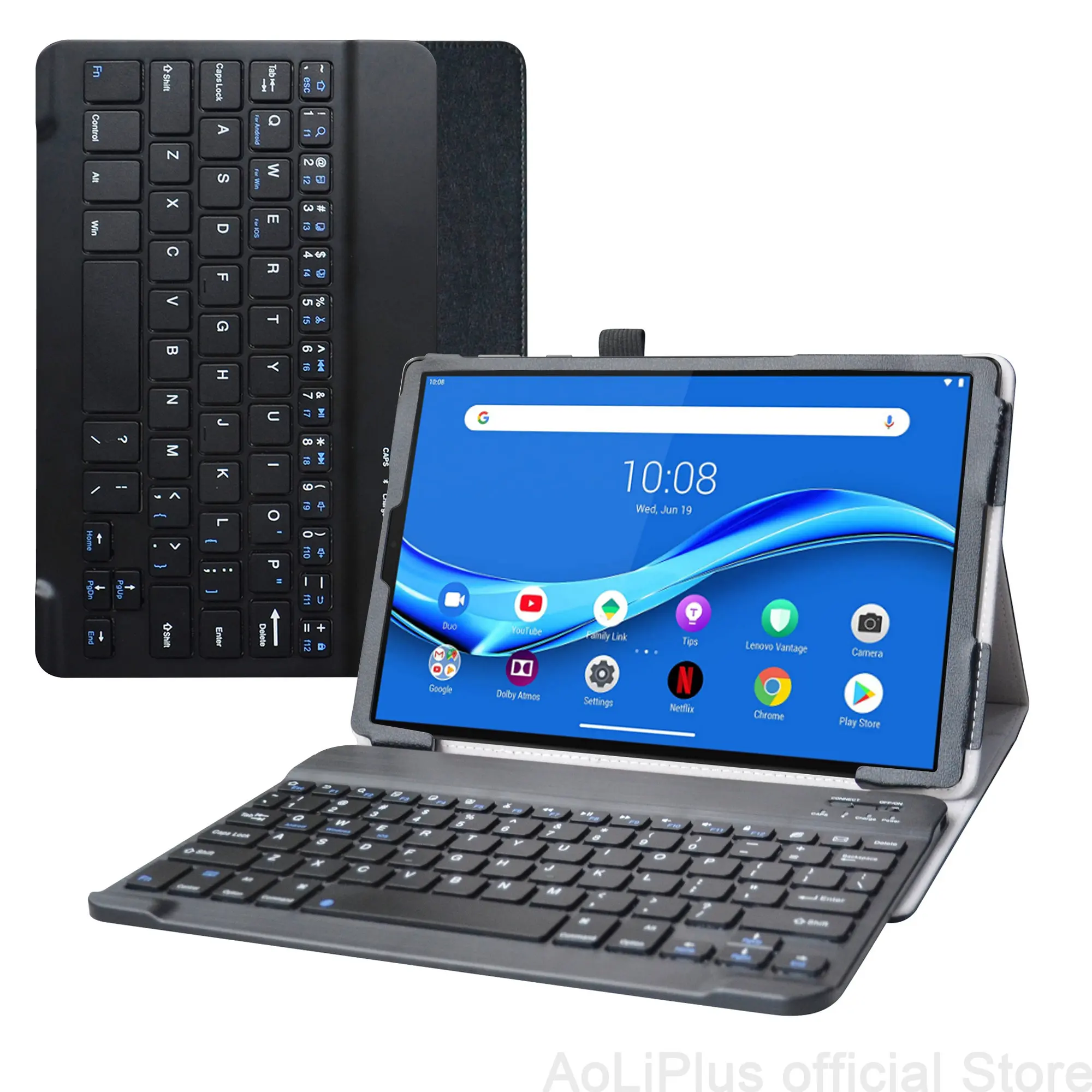 New Removable Bluetooth Keyboard Leather Case Cover For Lenovo Tab M10 Plus 10.3" Tablet
New Removable Bluetooth Keyboard Leather Case Cover For Lenovo Tab M10 Plus 10.3" Tablet