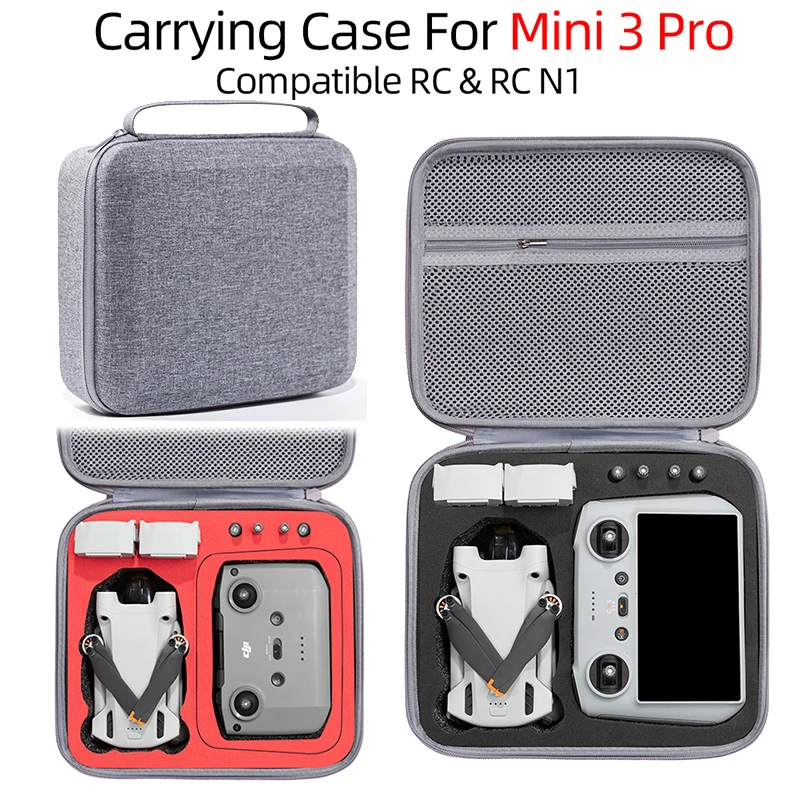 for DJI Mini 3 Pro Carriying Shoulder Bag RC/RC N1 Storage Bag Travel Backpack for DJI Mini 3 Pro Portable Suitcase Accessories
for DJI Mini 3 Pro Carriying Shoulder Bag RC/RC N1 Storage Bag Travel Backpack for DJI Mini 3 Pro Portable Suitcase Accessories