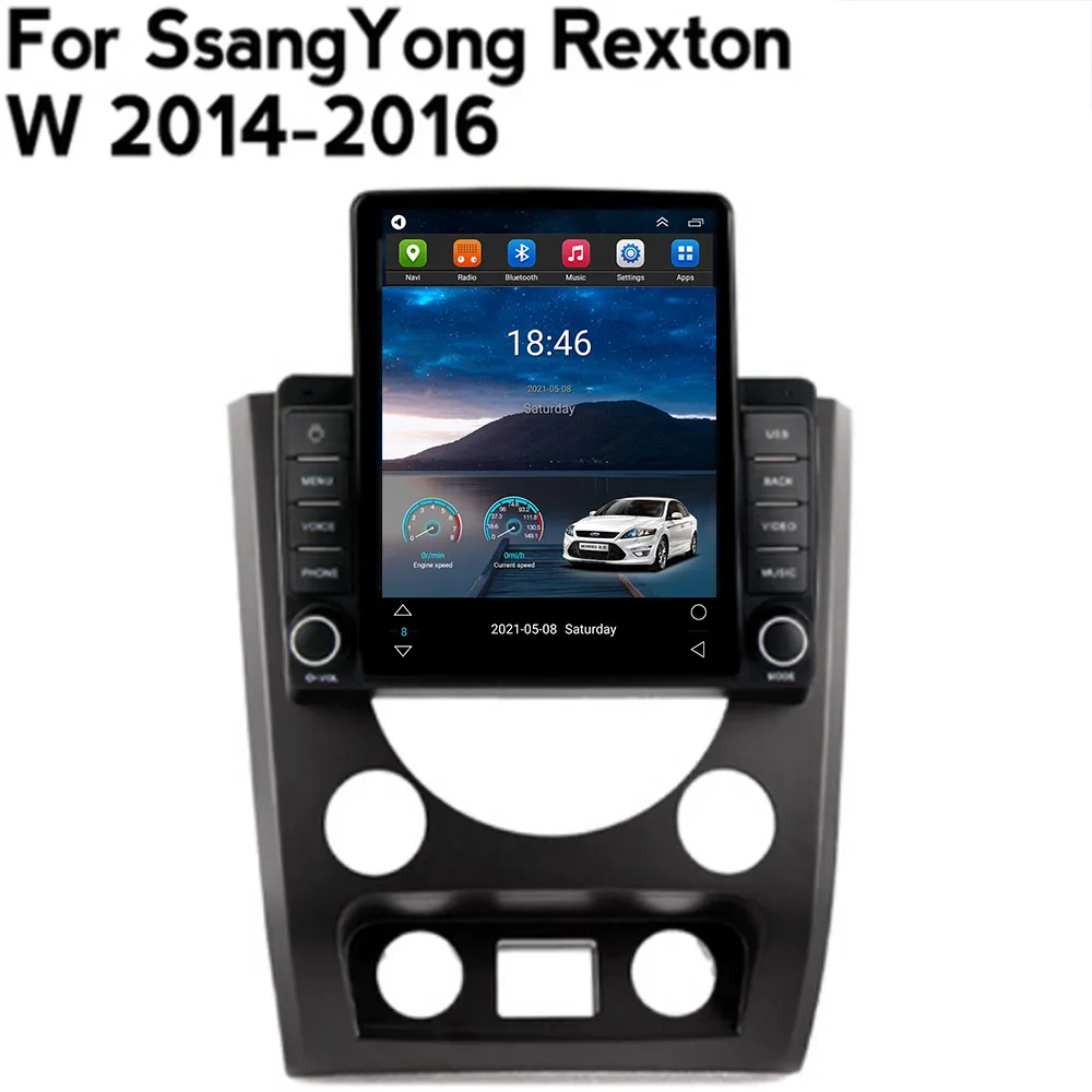 Android 12 For Tesla Style Vertical Screen Car Radio Stereo Multimedia Audio Player for SsangYong Rexton W 2014-2036
Android 12 For Tesla Style Vertical Screen Car Radio Stereo Multimedia Audio Player for SsangYong Rexton W 2014-2036
