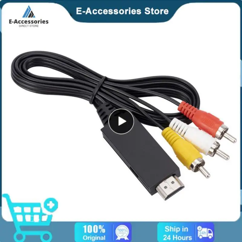One-piece Injection Molded Shell Design Adapter Cable Exquisite Workmanship To Av Converter Soft And Durable Converter
One-piece Injection Molded Shell Design Adapter Cable Exquisite Workmanship To Av Converter Soft And Durable Converter