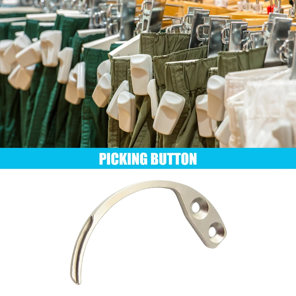 EAS System Anti-theft Security Tag Remover Stainless Steel Label Detach Hook
EAS System Anti-theft Security Tag Remover Stainless Steel Label Detach Hook