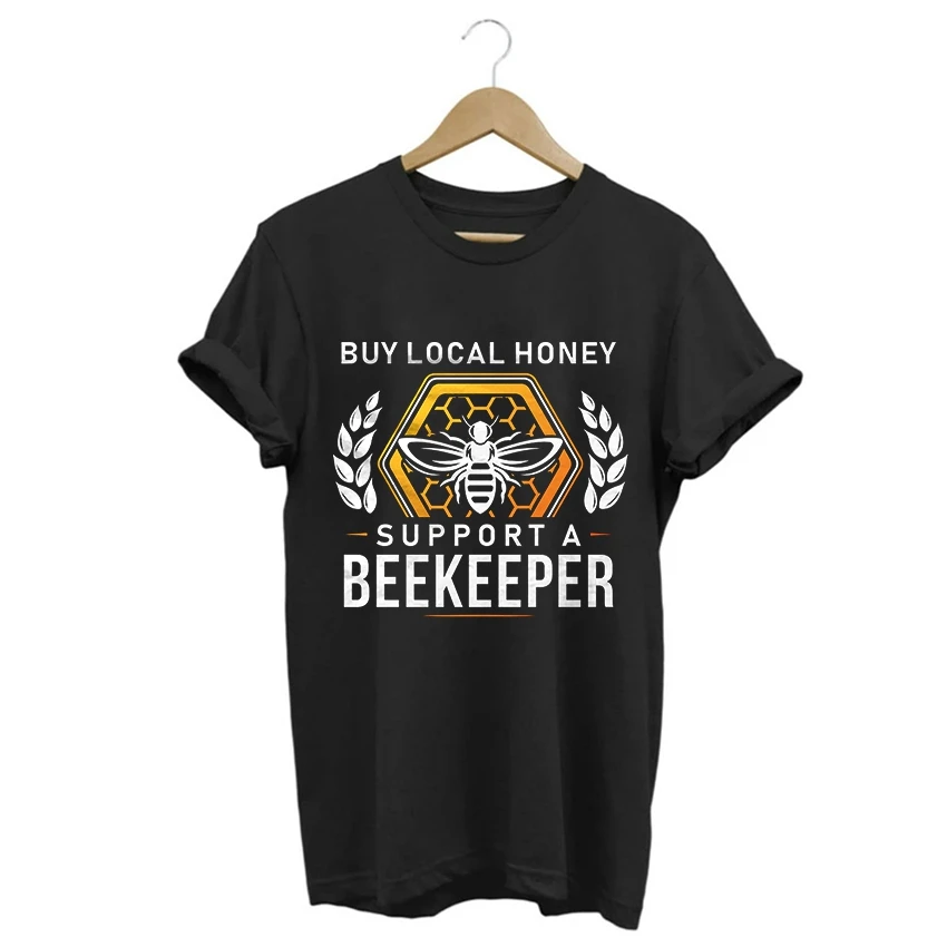 COOLMIND Drop Shipping 100% Cotton beekeeper print Unisex TShirt o-neck Women Bees print T shirt Loose Cotton Tshirt MenTees
COOLMIND Drop Shipping 100% Cotton beekeeper print Unisex TShirt o-neck Women Bees print T shirt Loose Cotton Tshirt MenTees