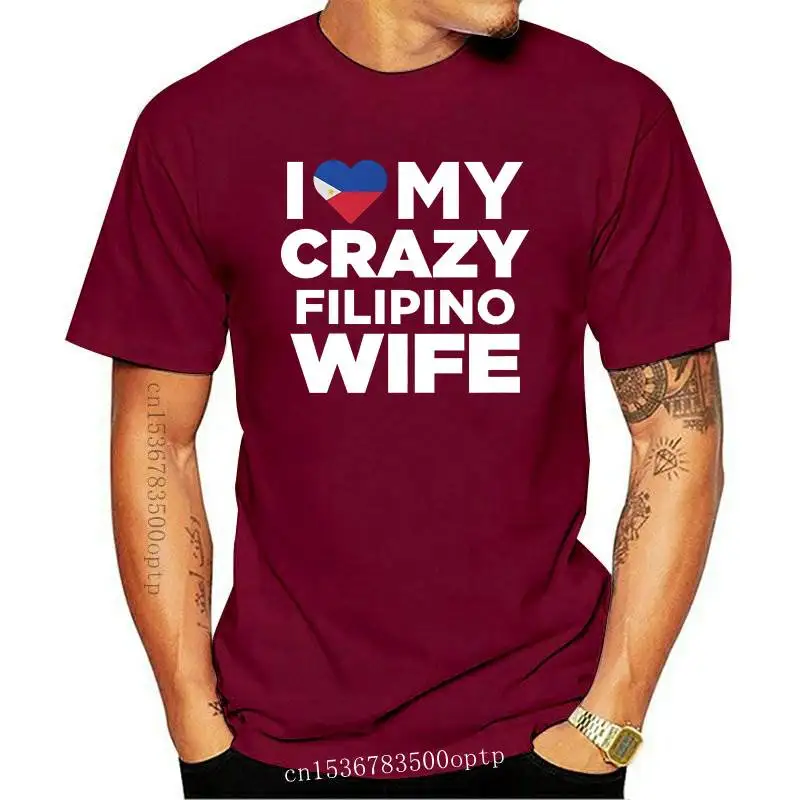 Fashion New Short Sleeve Round Collar I Love My Crazy Filipino Wife Philippines Native T Shirt
Fashion New Short Sleeve Round Collar I Love My Crazy Filipino Wife Philippines Native T Shirt
