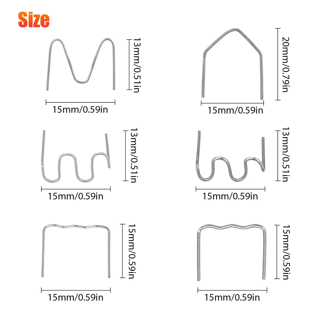 Power Tool Parts Flat Staples Wave Staples 0.8mm/0.6mm High Quality Pre-cut Silver Stainless Steel Oxidation Resistance
Power Tool Parts Flat Staples Wave Staples 0.8mm/0.6mm High Quality Pre-cut Silver Stainless Steel Oxidation Resistance