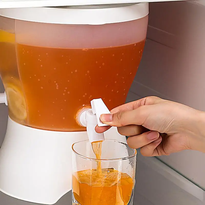 Large Water Kettle Beverage Dispenser Rotatable Cold Water Bottle Pitcher Refrigerator Cold Lemonade Water Jug Bottle Fruit Teap
Large Water Kettle Beverage Dispenser Rotatable Cold Water Bottle Pitcher Refrigerator Cold Lemonade Water Jug Bottle Fruit Teap