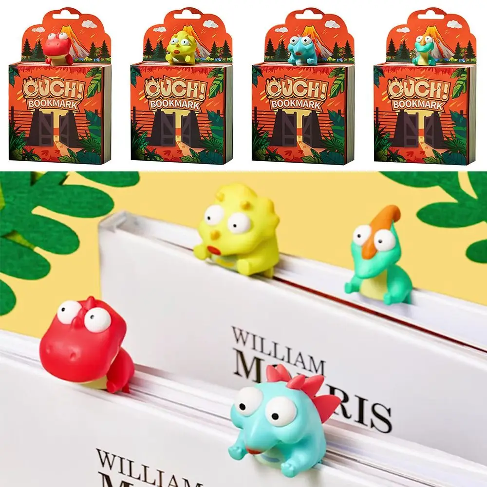Student PVC Cartoon Animal Stationery Gift 3D Stereo Book Markers Bookmarks Dinosaur Series
Student PVC Cartoon Animal Stationery Gift 3D Stereo Book Markers Bookmarks Dinosaur Series