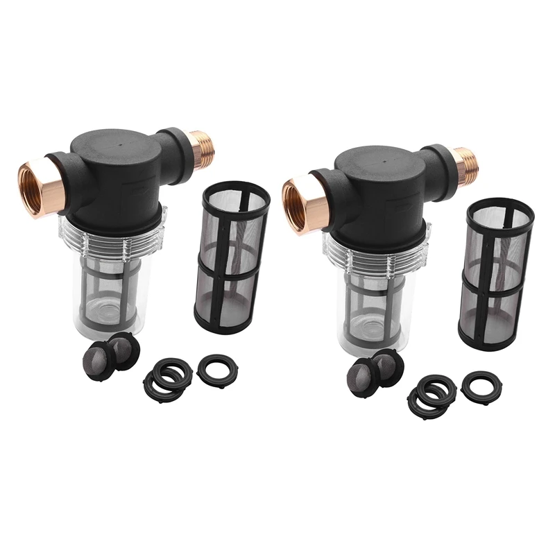 2X Sediment Filter Attachment Garden Hose Inlet Pressure Washer + Extra 100Mesh Filter, 6 O-Ring 4 Filter Hose Washer
2X Sediment Filter Attachment Garden Hose Inlet Pressure Washer + Extra 100Mesh Filter, 6 O-Ring 4 Filter Hose Washer