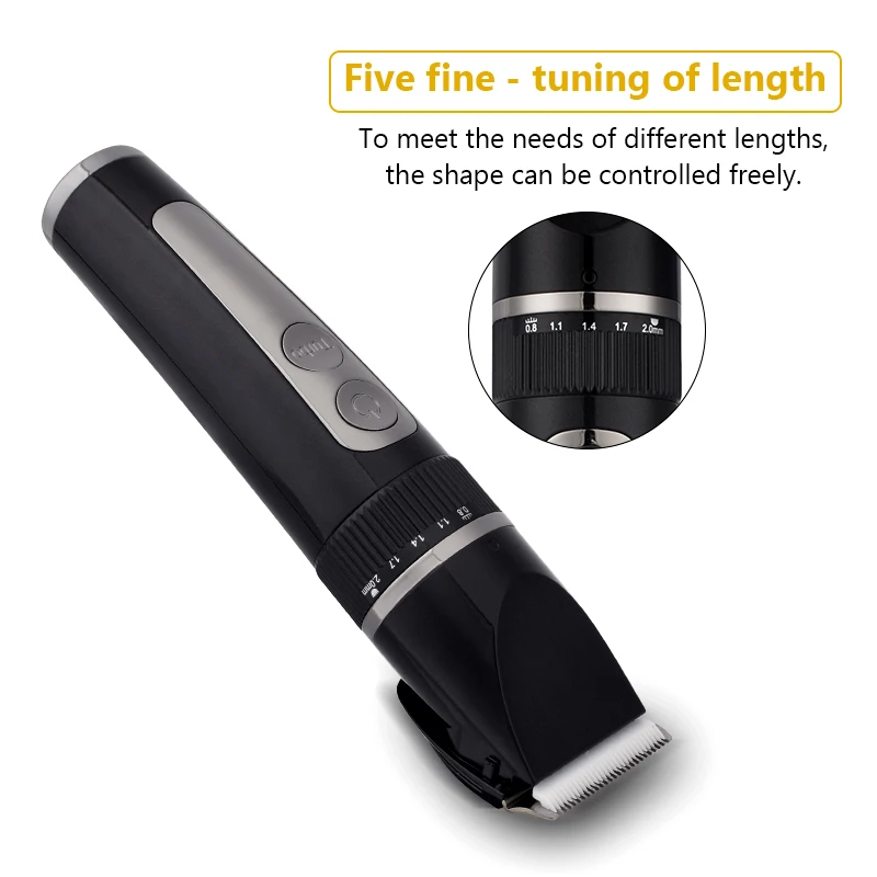 Electric Hair Trimmer USB Charging Hair Clipper Professional Hair Cutter Barber Men's Haircut Machine Waterproof Trimmer for Men
Electric Hair Trimmer USB Charging Hair Clipper Professional Hair Cutter Barber Men's Haircut Machine Waterproof Trimmer for Men