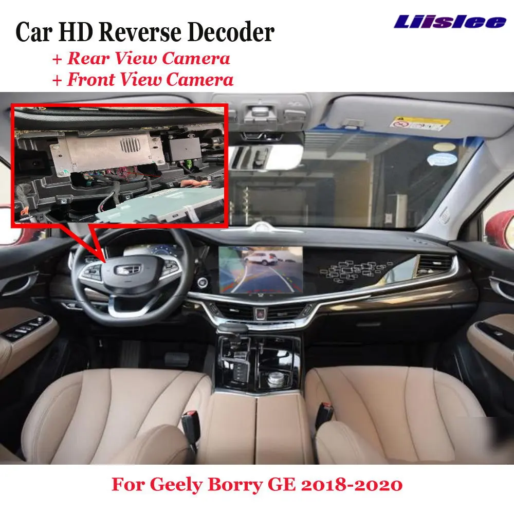 

Car Original Screen Upgrade For Geely Borry GE 2018-2020 DVR Reverse Image Decoder Rearview Front 360 Camera