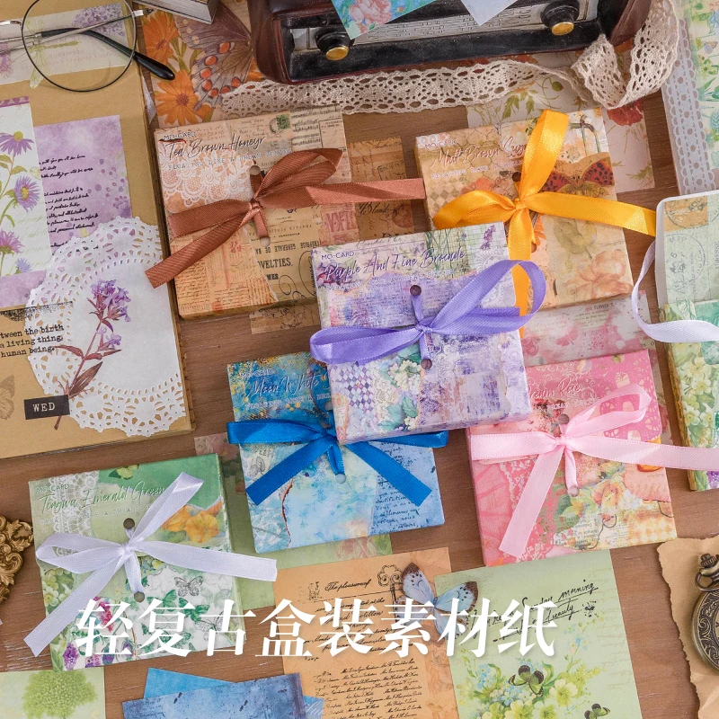 20 packs wholesale Material paper writing paper stationery Retro literary hand account collage decoration convenient 6 styles
20 packs wholesale Material paper writing paper stationery Retro literary hand account collage decoration convenient 6 styles