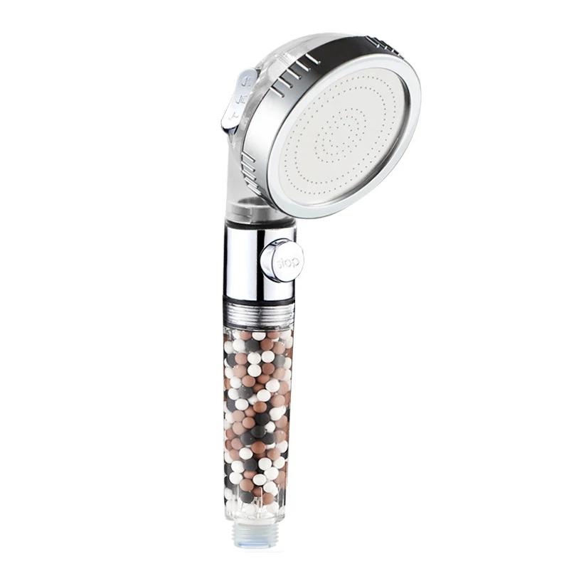 3 Modes SPA Ion Filter Shower Head High Pressure Saving Water Handheld Shower Nozzle Premium Bathroom Water Filter
3 Modes SPA Ion Filter Shower Head High Pressure Saving Water Handheld Shower Nozzle Premium Bathroom Water Filter