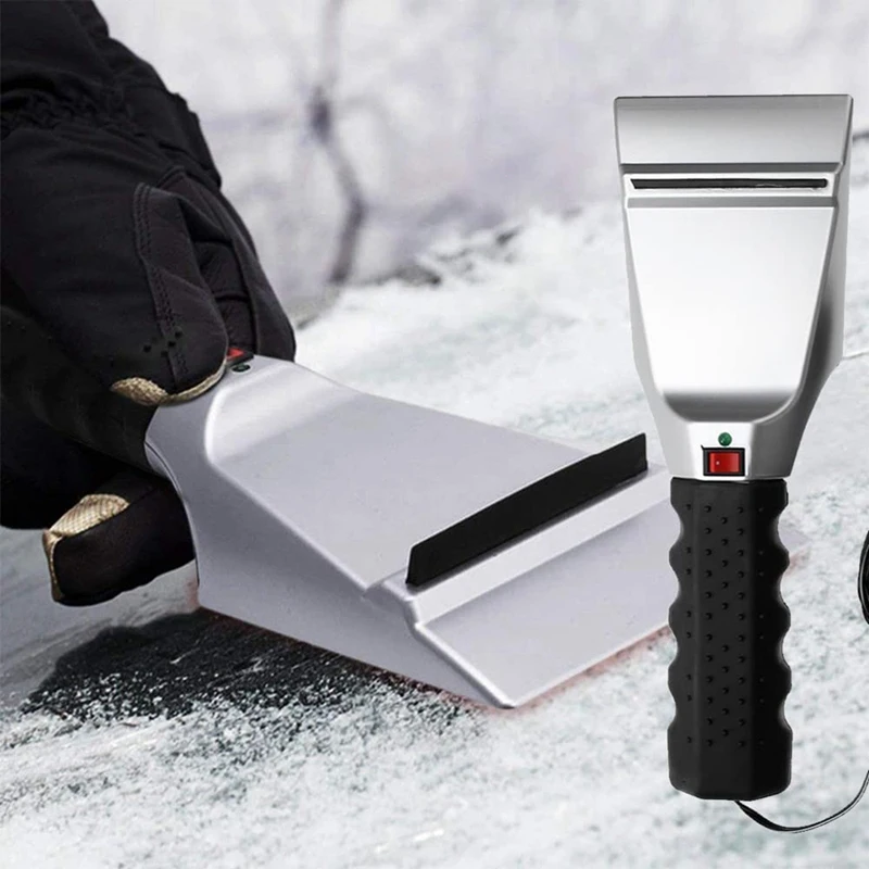 12V Heatable Car Ice Scraper Electric Heating Ice Shovel Windshield Snow Removal Shovel for Car SUV Truck
12V Heatable Car Ice Scraper Electric Heating Ice Shovel Windshield Snow Removal Shovel for Car SUV Truck
