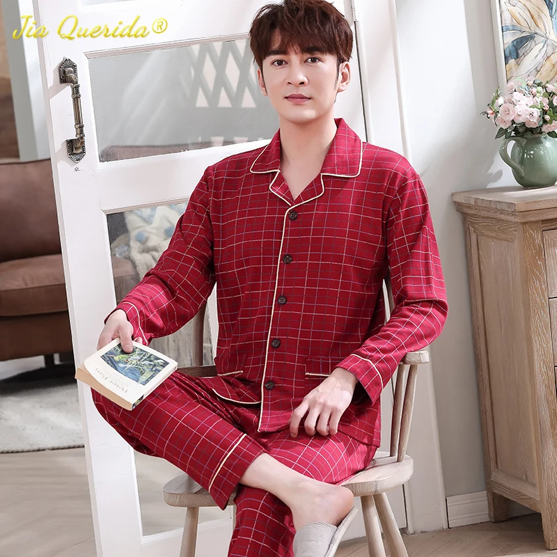 3xl 4xl мужские пижамы большого размера Модная хлопковая Домашняя одежда подарок для отца кардиган на пуговицах спереди Роскошный домашний ко... 
3xl 4xl мужские пижамы большого размера Модная хлопковая Домашняя одежда подарок для отца кардиган на пуговицах спереди Роскошный домашний ко...