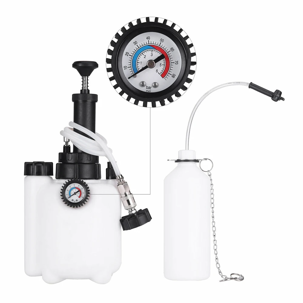 3L Car Manual Brake Oil Pot Replacement Tool Bleeder Fluid Oil Changer Hydraulic Clutch Oil Pump Empty Exchange Drained Kit
3L Car Manual Brake Oil Pot Replacement Tool Bleeder Fluid Oil Changer Hydraulic Clutch Oil Pump Empty Exchange Drained Kit