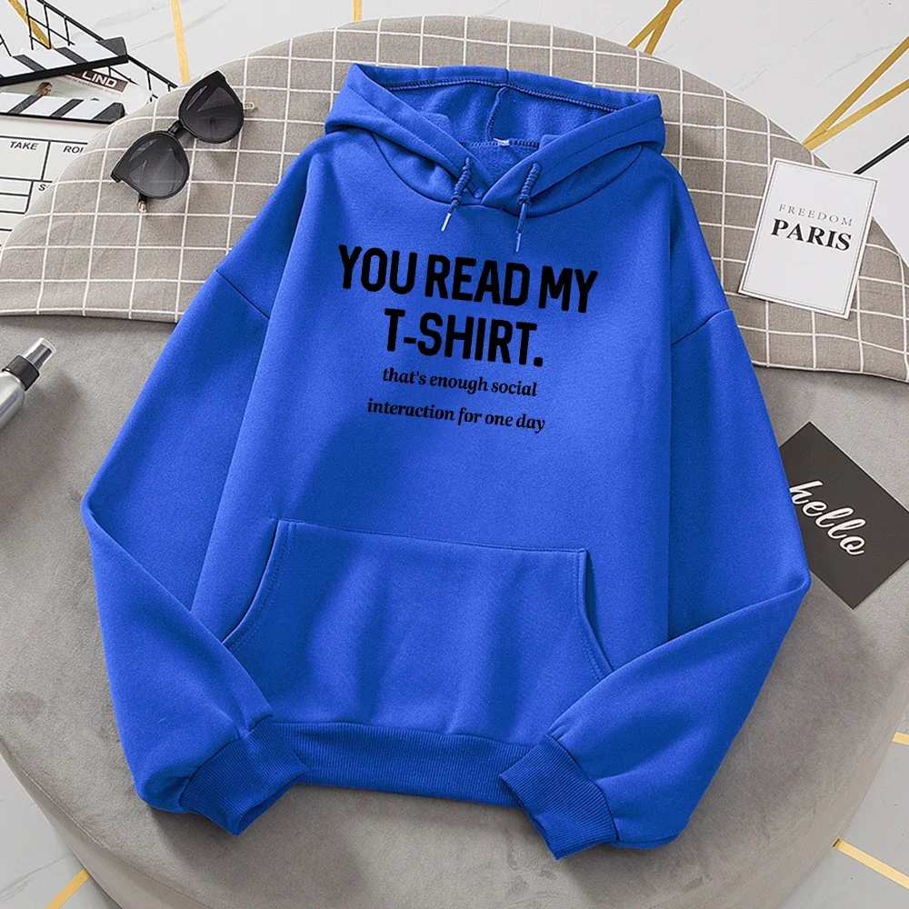 Женская толстовка с забавным принтом You Read My Shirt, свободная Осенняя толстовка с капюшоном, простая флисовая толстовка, уличный пуловер с круглым вырезом, топы для женщин
Женская толстовка с забавным принтом You Read My Shirt, свободная Осенняя толстовка с капюшоном, простая флисовая толстовка, уличный пуловер с круглым вырезом, топы для женщин