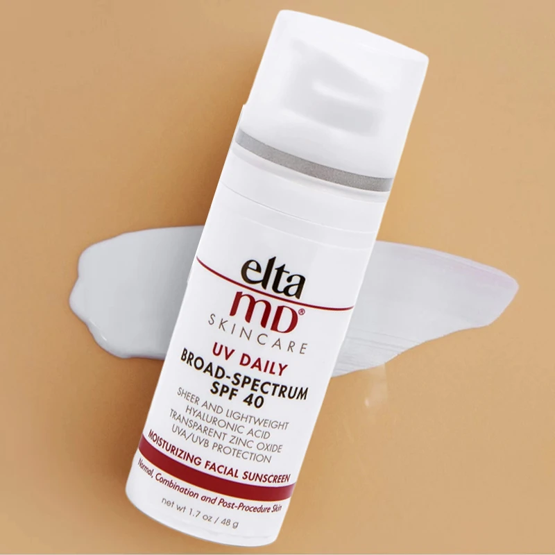 

Elta MD UV SPF 46/40 Face Sunscreen With Hyaluronic Acid Broad-Spectrum Makeup Isolation For Sensitive Skin Tinted/No-Tinted 48g
