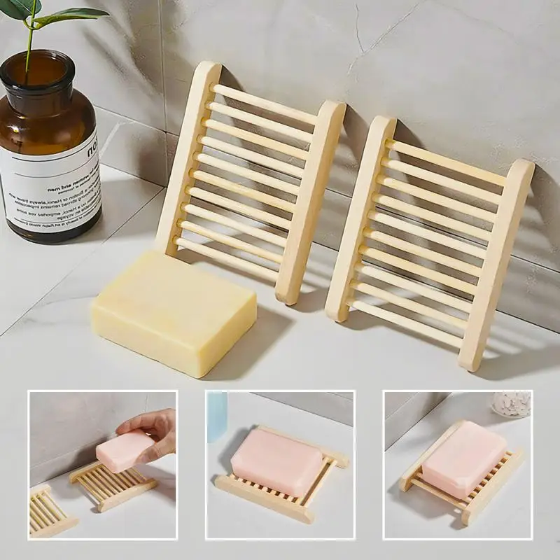 1PC Wooden Soap Dishes Portable Soap Tray Holder Bathroom Storage Bath Shower Plate Home Wash Sponge Dish Holder Organizer
1PC Wooden Soap Dishes Portable Soap Tray Holder Bathroom Storage Bath Shower Plate Home Wash Sponge Dish Holder Organizer