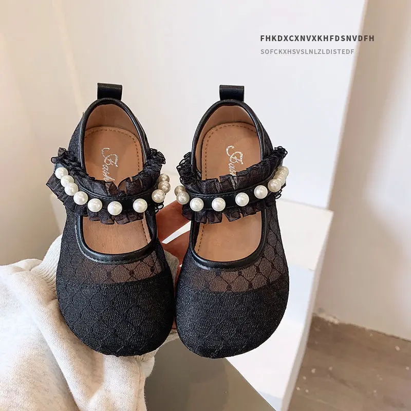 Baby Girl Shoes Korean Pearl Lace Children 2022 Summer New Girls Single Shoes Mesh Breathable Children Princess Shoes
Baby Girl Shoes Korean Pearl Lace Children 2022 Summer New Girls Single Shoes Mesh Breathable Children Princess Shoes
