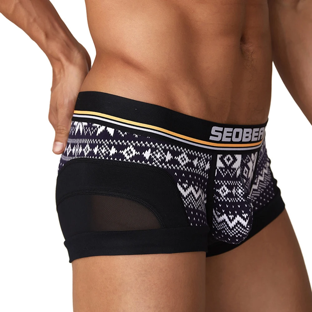 Men's Boxer Convex Pouch Underwear New Low Waist Breathable Soft Vintage Print Arrow Panties Trucks Calzoncillo Hombre
Men's Boxer Convex Pouch Underwear New Low Waist Breathable Soft Vintage Print Arrow Panties Trucks Calzoncillo Hombre